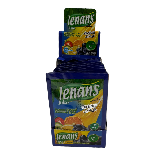 HA3-LENANS INSTANT DRINK POWDER - COCKTAIL FLAVOUR (24X9g)- 1X6