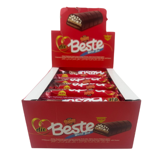 FE4- BESTE WAFER BAR - PEANUT 24X55G | BUY 5 GET 1 FREE