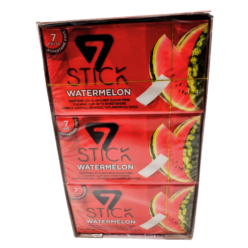FE5-STICK CHEWING GUM - WATERMELON 7pc 1x24 