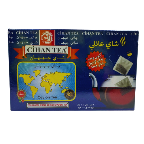 TC-CIHAN-TEA- FAMILY BAGS (25 Bags) 1X12 