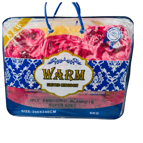 YY5- SUPER SOFT DOUBLE SIDED BLANKET 6 KG  (200X240CM)  | BUY 13 GET 1 FREE