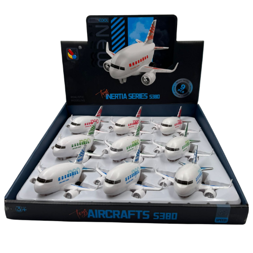 YE1 - TOYS AIRCRAFT S380 (3618)  1x9 