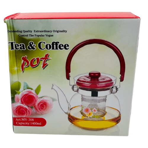 YC4 - TEA & COFFEE POT 1.4LTR (KH09) - 1x6 