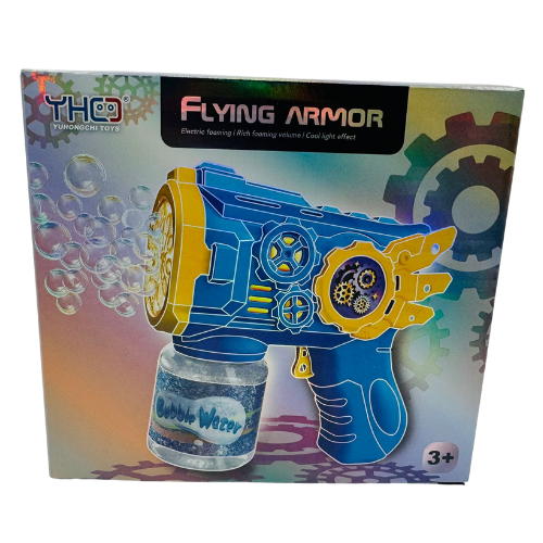 YE2- BUBBLE WATER GUN TOY (2046-4) 1X12 