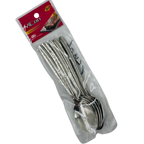 YC3 -C- YICAN STEEL DESERT SPOONS (CSY06) - (1x6pcs)X6  