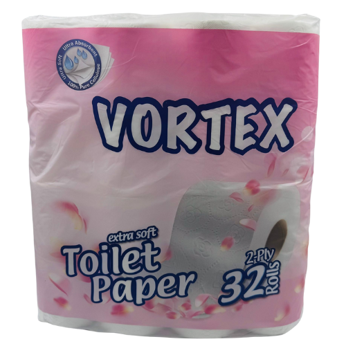 YW2- VORTEX EXTRA SOFT TOILET ROLLS (1x32pcs)X3