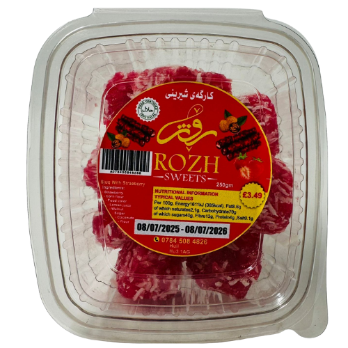 FD3-ROZH - SJUQ STRAWBERRY & WALNUT 12x250g 