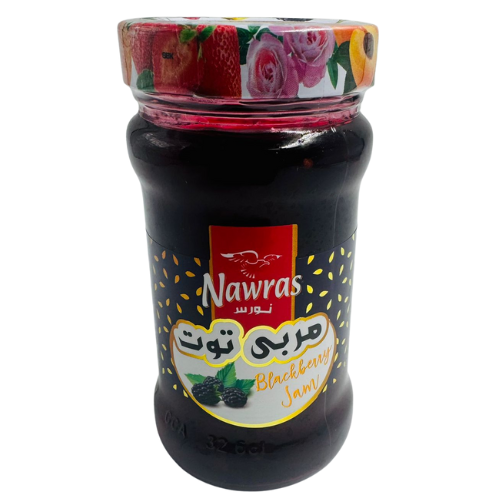 F0-NAWRAS - BLACKBERRY JAM 12x380g