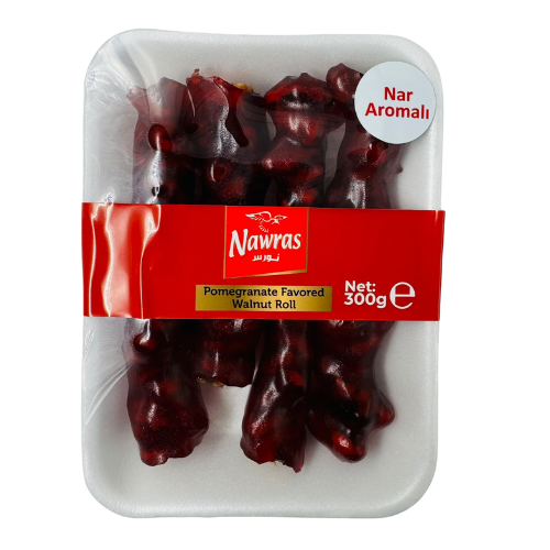 FD4-NAWRAS - WALNUTS WITH POMEGRANATE SUCUK SWEET 25x300g 