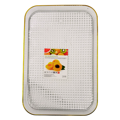 YC - PLASTIC MULTIPURPOSE TRAY BIG(33x22cm) - 1x6  