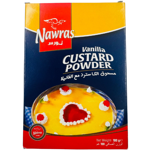 GC4-NAWRAS - VANILLA CUSTARD POWDER 12X100G 