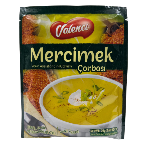 GC6- VALENCI- LENTIL SOUP (12x76g) 1x4 
