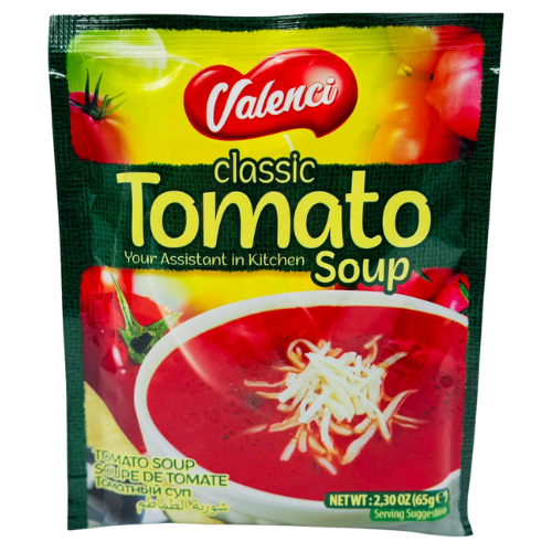 GC6- VALENCI- TOMATO SOUP (12x65g) 1x4  