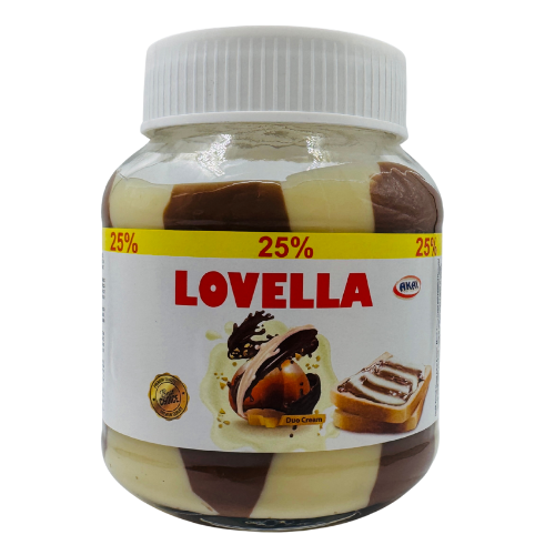 F0-LOVELLA-CHOCOLATE  SPREAD - MIX 12x300g 
