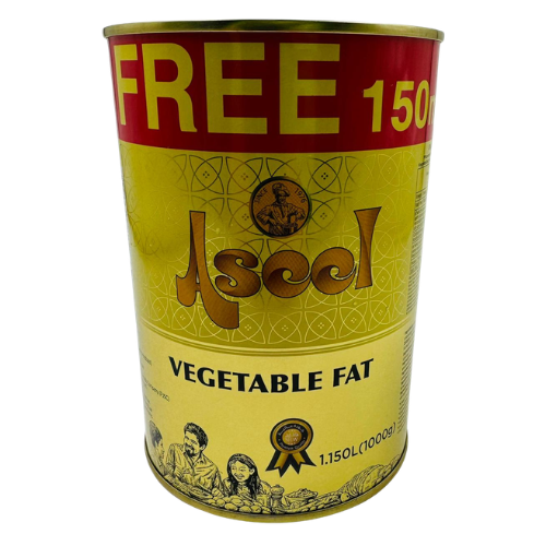 ZOS-ASEEL VEGETABLE FAT OIL OIL(12x1LTR) 