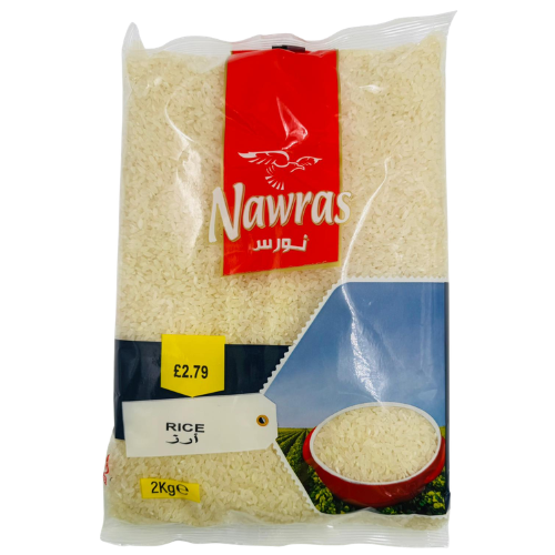 AA7-NAWRAS-ROUND GRAIN RICE 8X2KG