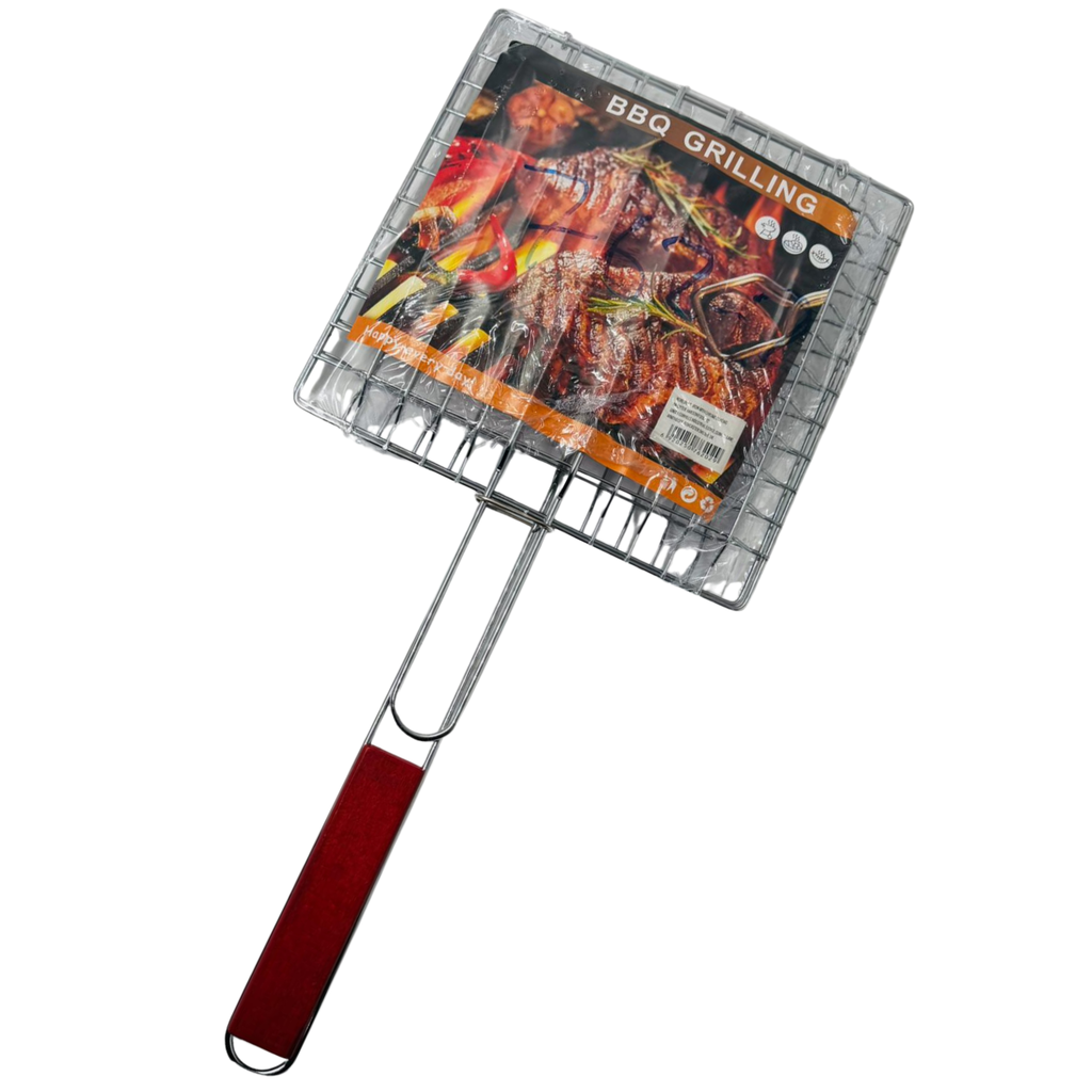 YY8-F- BBQ FISH GRILLING(no1)(762-14)-25x25CM - 1x6