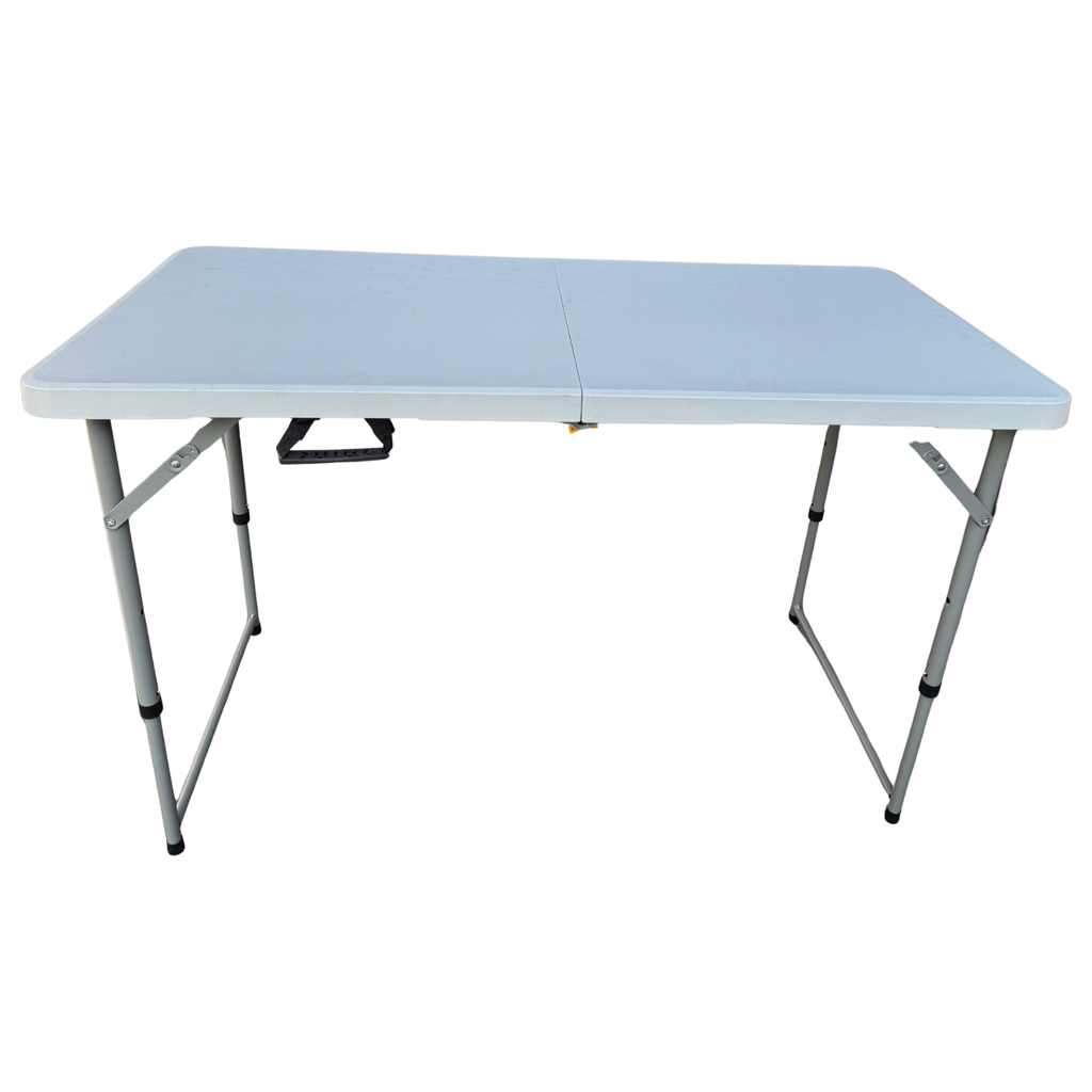 YY1 - PLASTIC FOLDING TABLE WHITE (60x120)CM