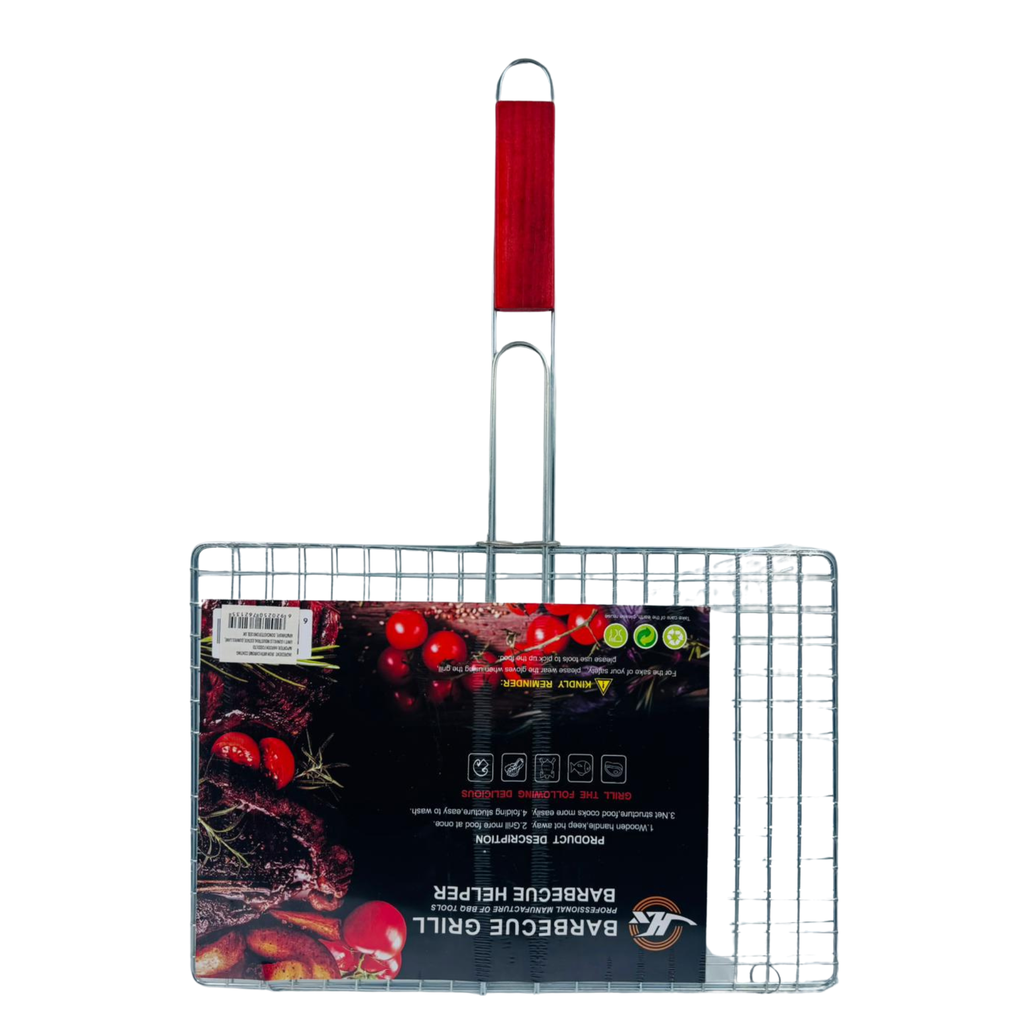YY8-F- BBQ FISH GRILL HX (NORMAL) 762-13 (35x24cm) 1x6  