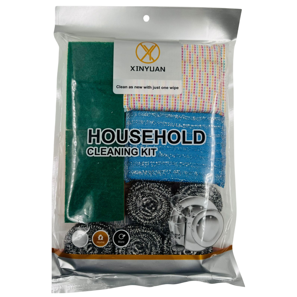 YY-T-XINYLIAN HOUSE HOLD CLEANING KIT 11PCS(6080) - 1x6  