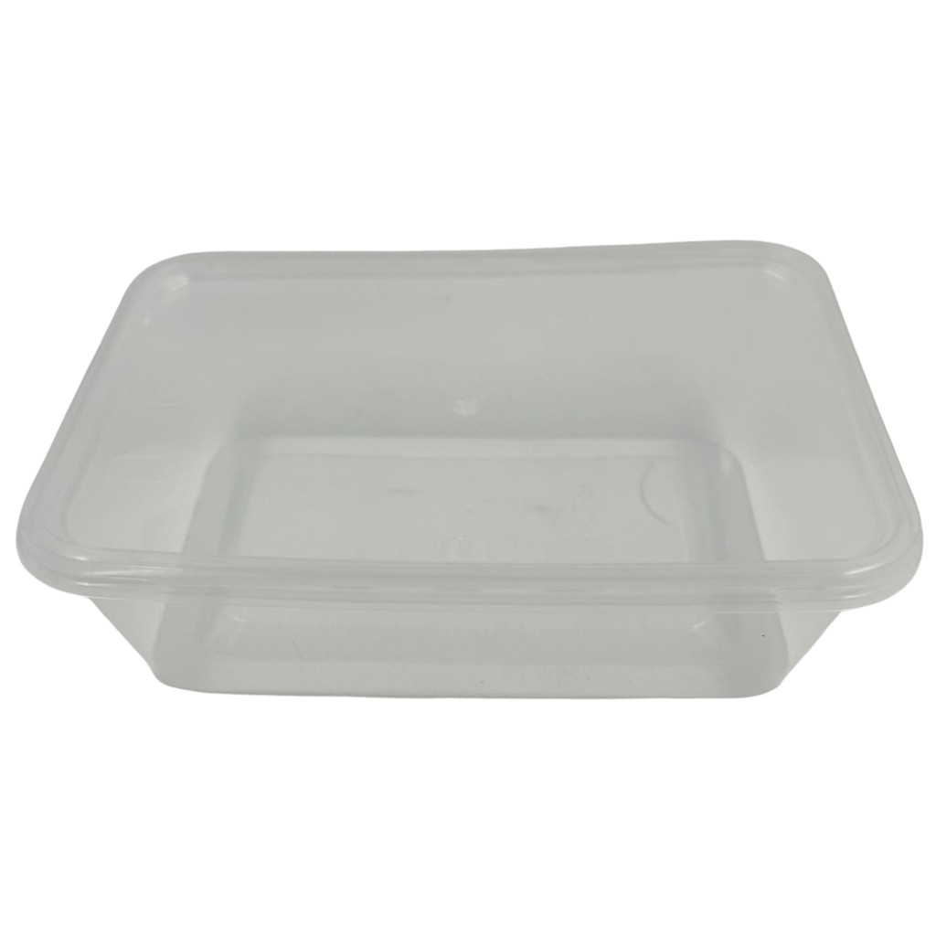 YC0 - PP LUNCH BOX PLASTIC BOX WITH LID 650ml  - (500pcs) - 1x1  