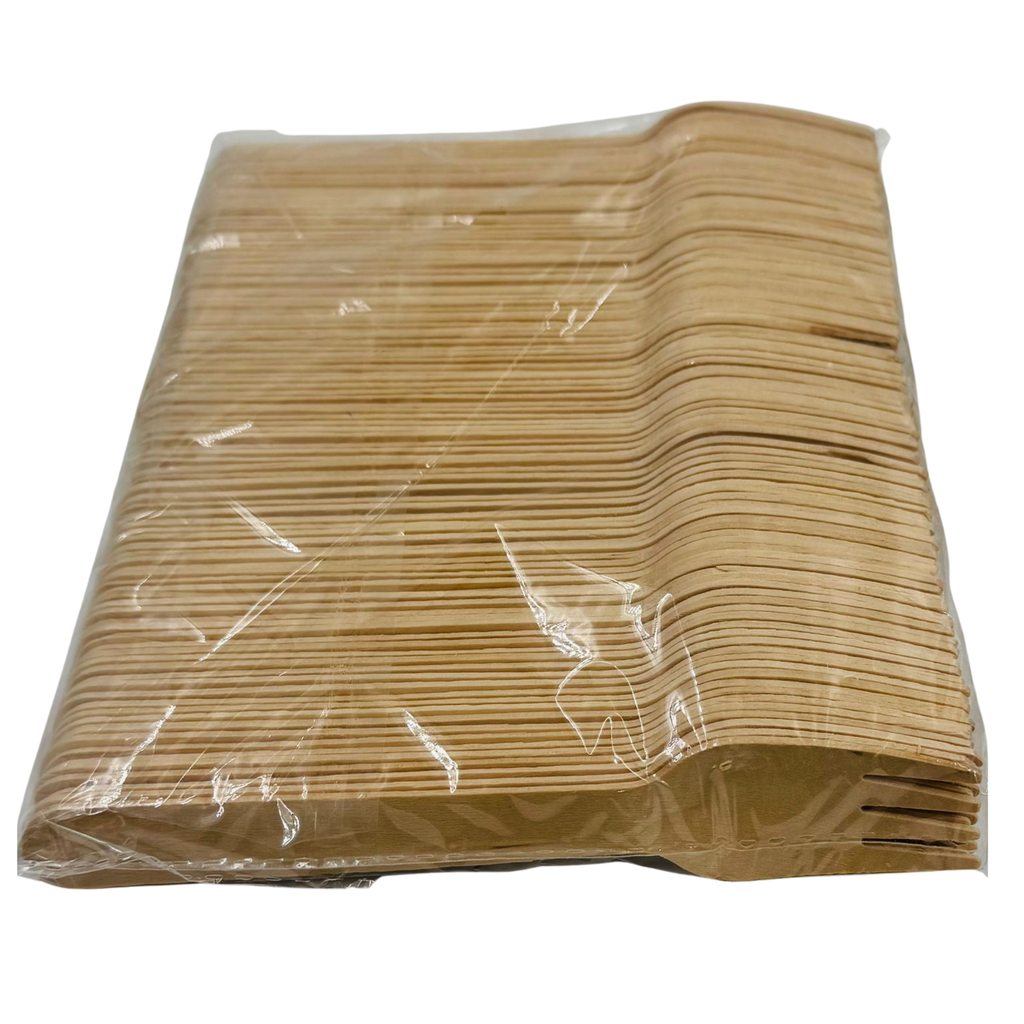 YC1-WOOD FORKS 160MM (100pcs) 1x6 