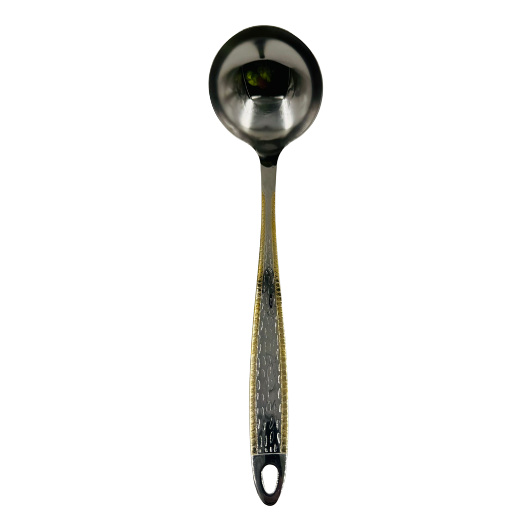 YC3 -KT- BP GOLDEN BIG SOUP SPOON (WT-14) 1x10 