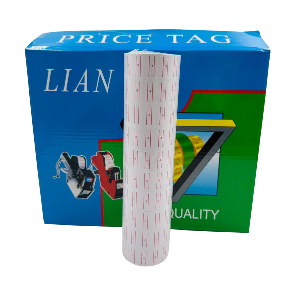 ZZ1-RS-LIAN PRICE TAG PAPER WHITE (LF-16) 1x1 