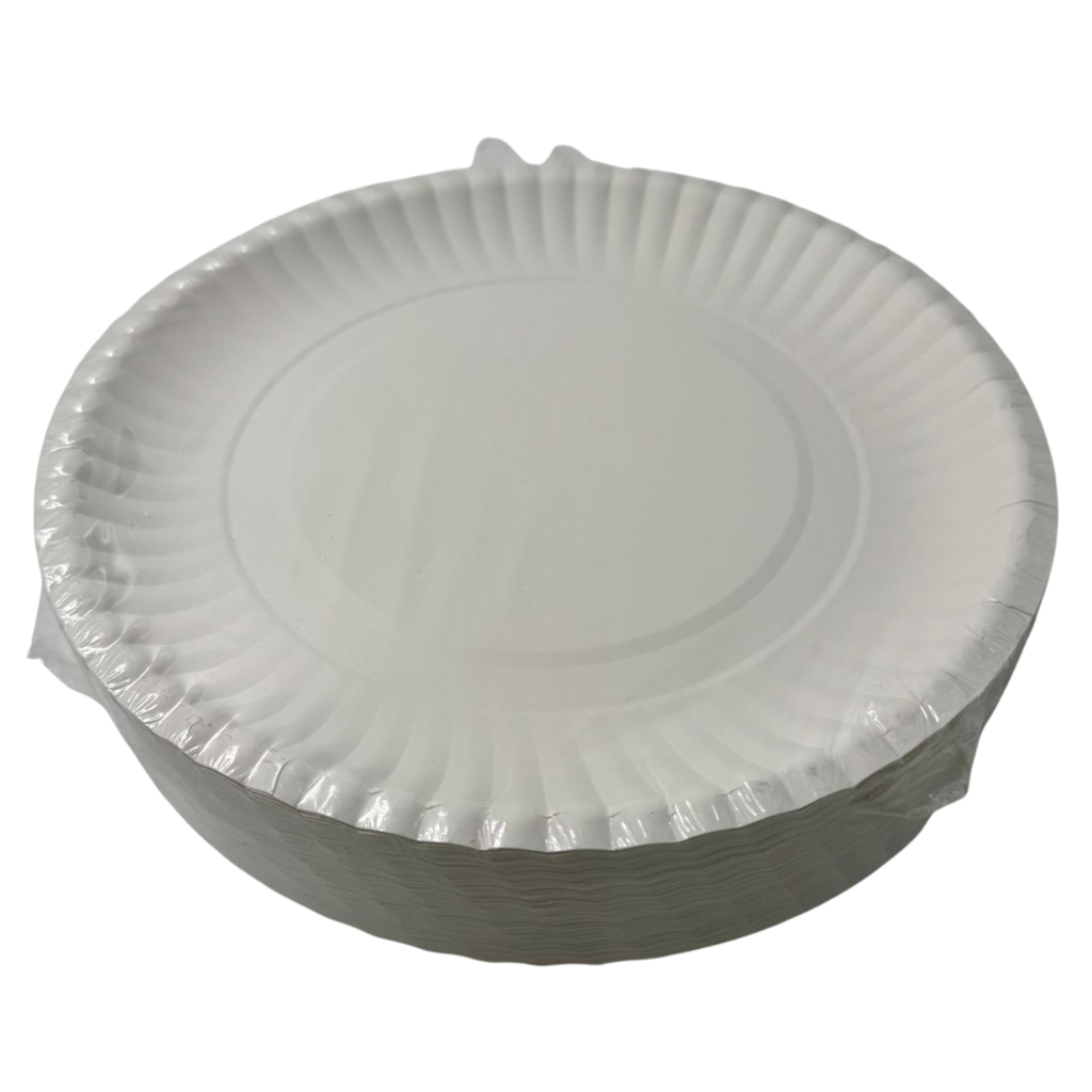 YC1 - PAPER PLATES (100pcs) (9"-100pcw)- 1x6 