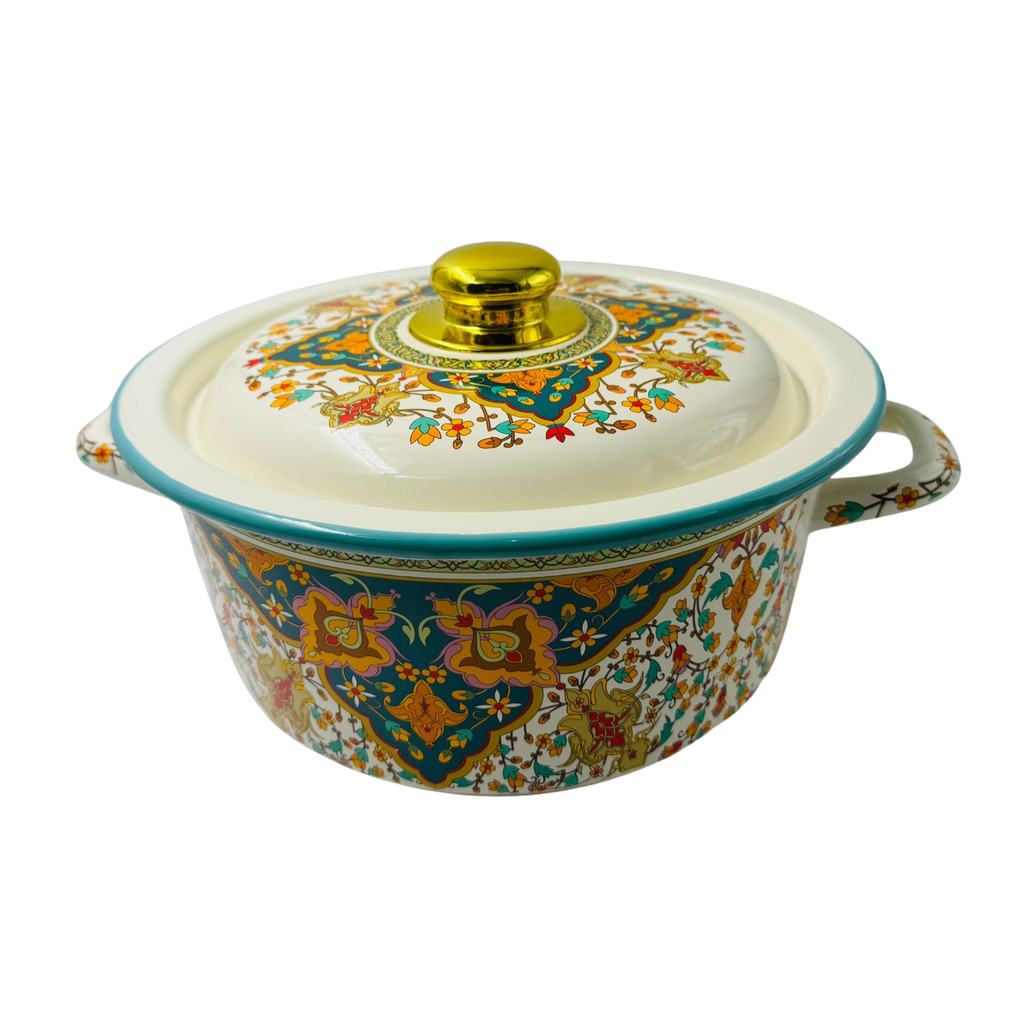 YD1 - JUMP-ENAMEL POT HIGH QUALITY (Long-7) 26 cm - 1x1