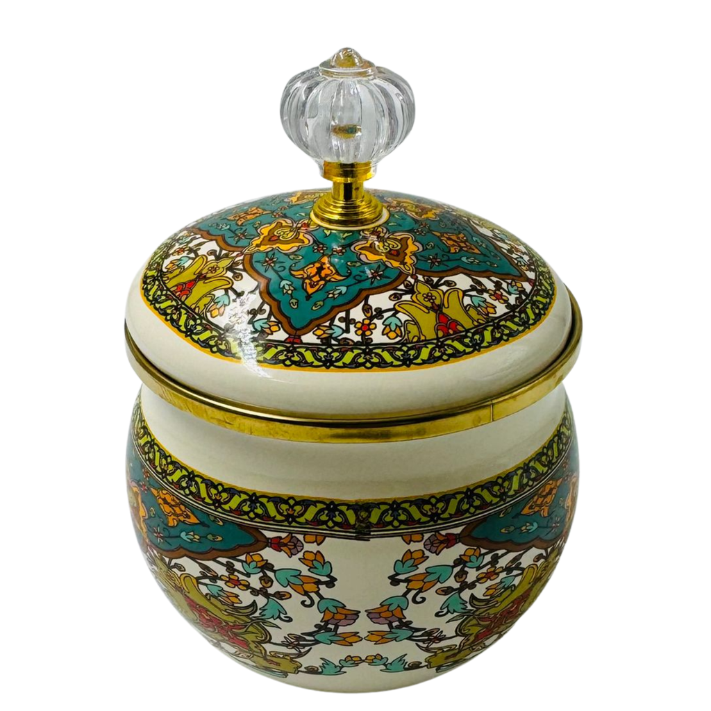 YD1 - ENAMEL SUGAR POT (Long-17) 9CM - 1x6