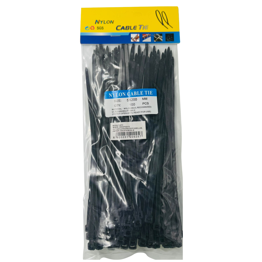 ZZ1-RS-CABLE TIES(100PC) (LF-25) - 1X6 
