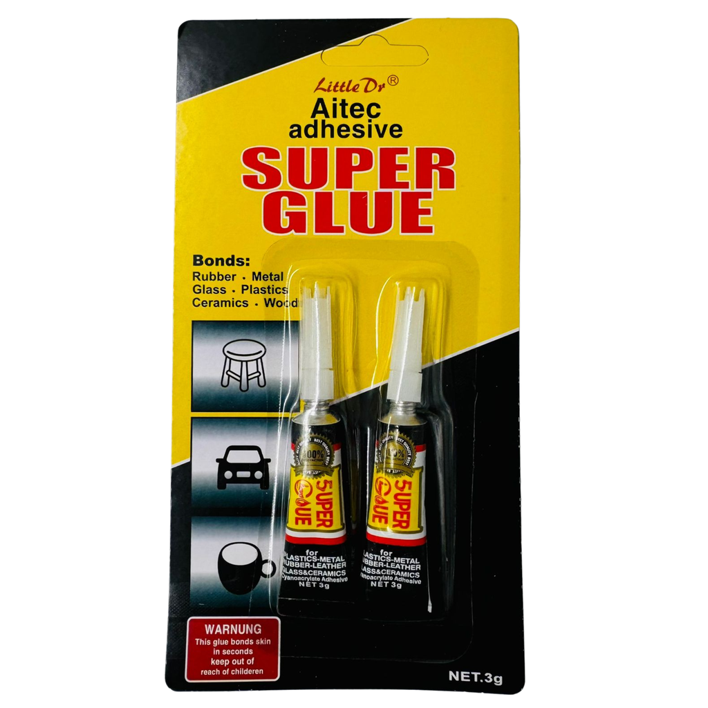 ZT6- LITTLE DR - AITEC ADHESIVE SUPER GLUE (LF-23) (2PC)- 1x6 
