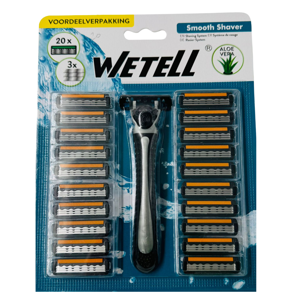YX6-WETELL SHAVER (WT202409) (20PC) - 1x1 