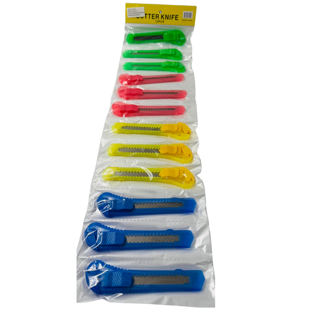 ZT5- CUTTER KNIFE (LF-6) (12PC) - 1x1 