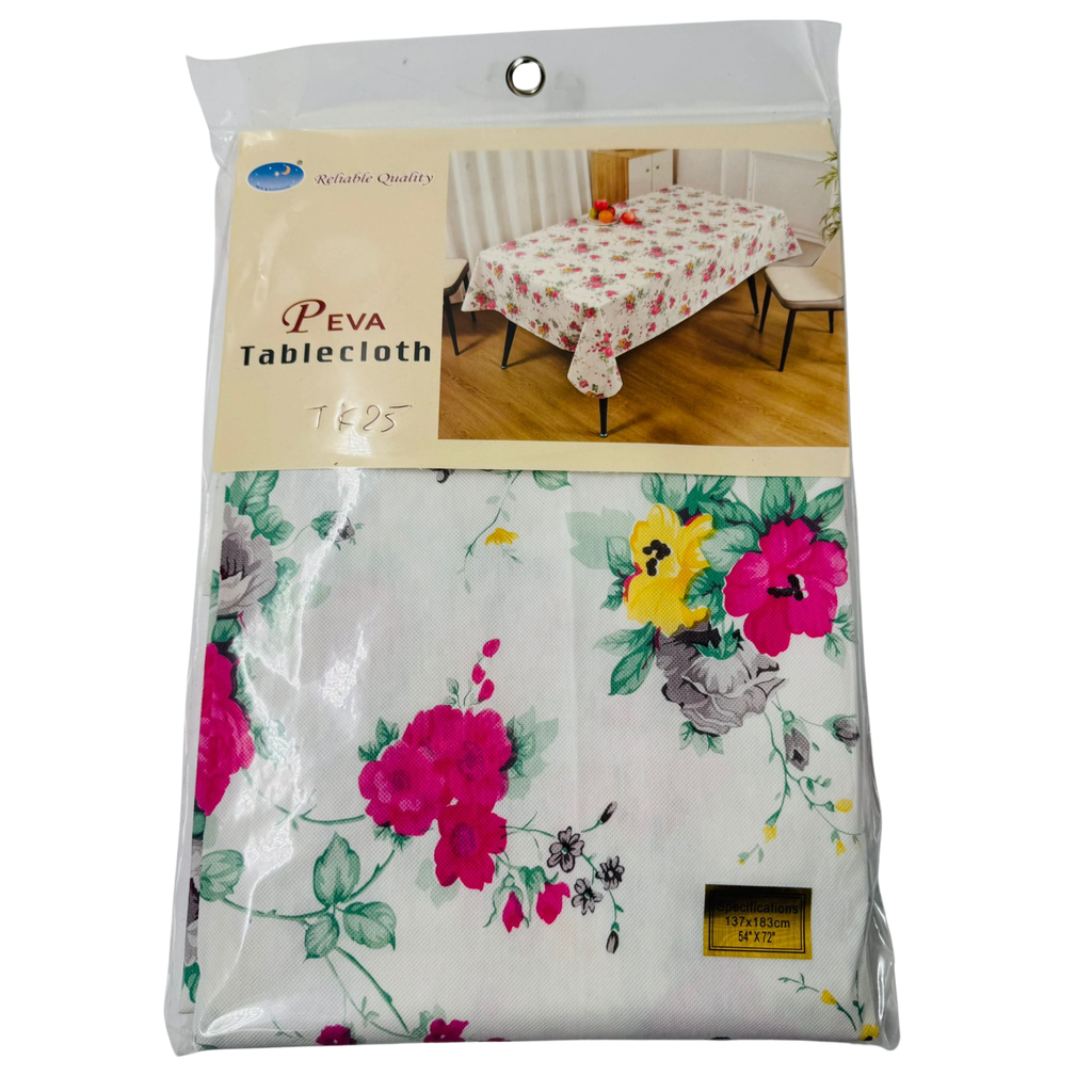 YE1 - PEVA - TABLE CLOTH (TK-025)-(137x183CM) - 1x1