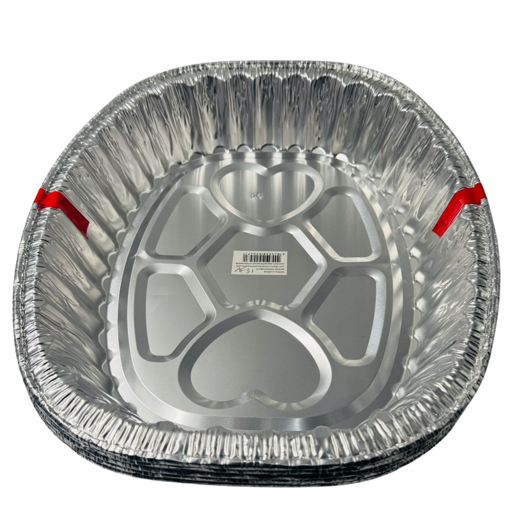 YC0 - ALUMINIUM TRAY (5PCS)(354x279x81) (AF-31) 4300ml- 1x1 