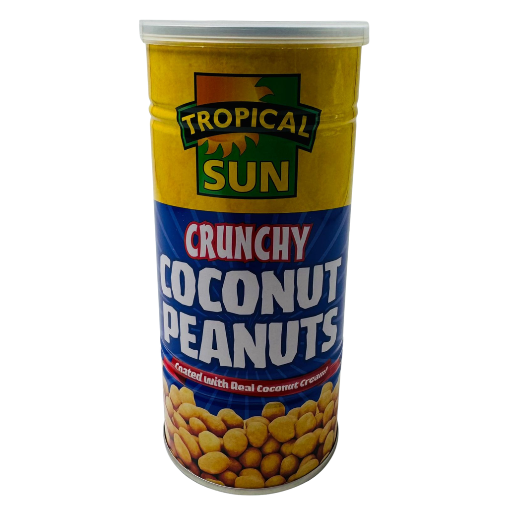 BC9-TROPICAL SUN- CRUNCHY COCONUT PEANUTS-6x330g  