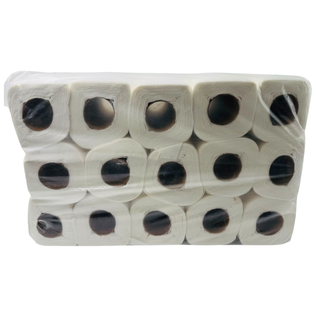 YW2- WHITE TOILET ROLLS -1X30