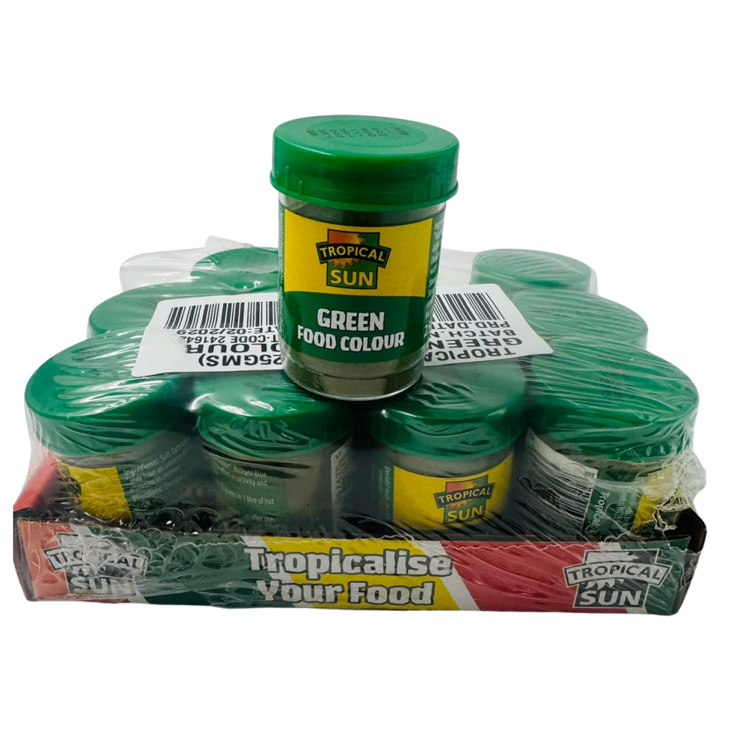 BB1-TS - FOOD COLOUR GREEN 12X25G