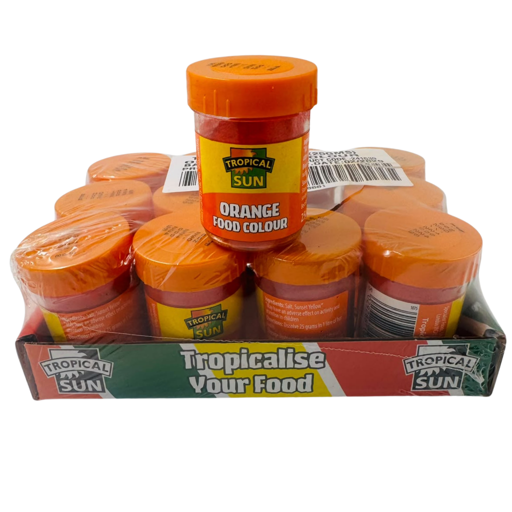 BB1-TS - FOOD COLOUR ORANGE 12X25G