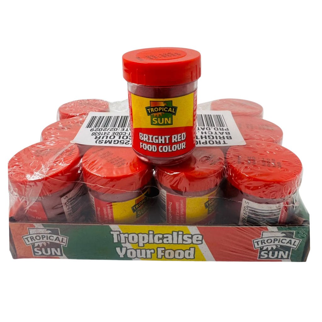 BB1-TS - FOOD COLOUR RED 12X25G 
