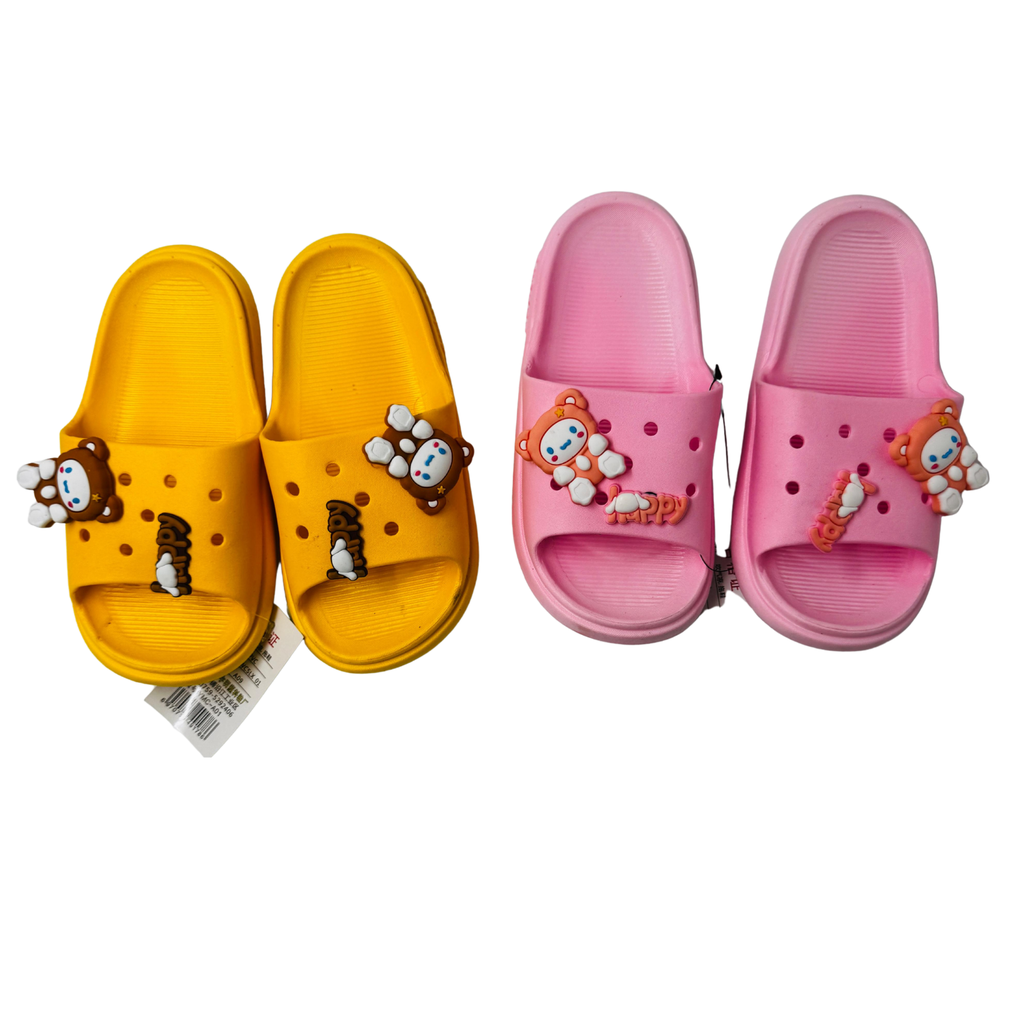 YX5- BEAR SLIPPERS FOR GIRLS 1x6