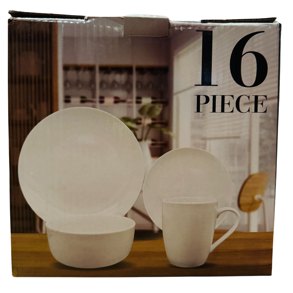 YC6 - STONE DINNERWARE SET 16pcs (JH04) -1X2 