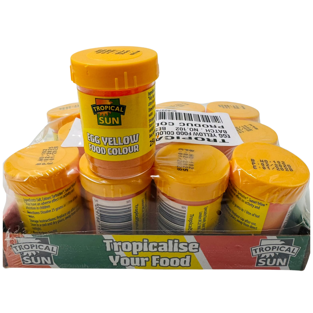 BB1-TS - FOOD COLOUR YELLOW 12X25G