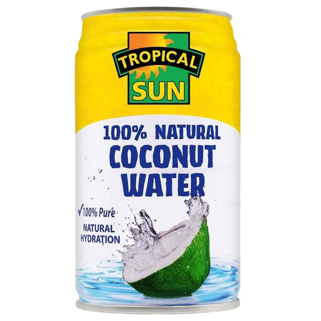 HB4-TROPICAL SUN - COCONUT WATER NATURAL CAN 12x330ML 
