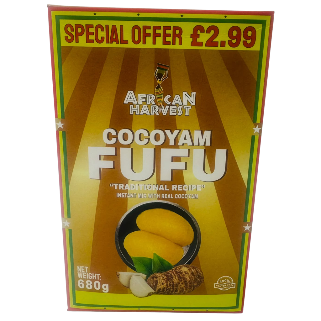 BB8 -AFRICAN HARVEST COCOYAM FUFU 12X680G
