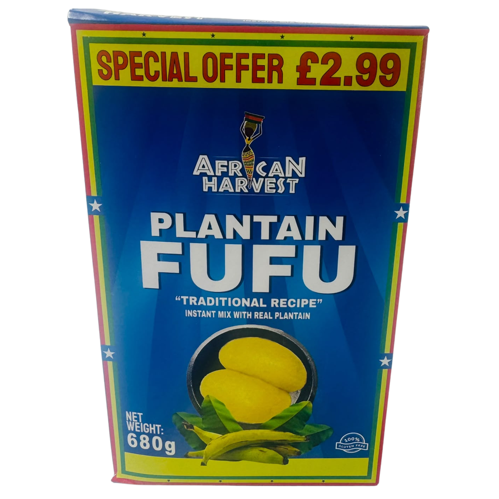 BB8 -AFRICAN HARVEST PLANTAIN FUFU 12X680G