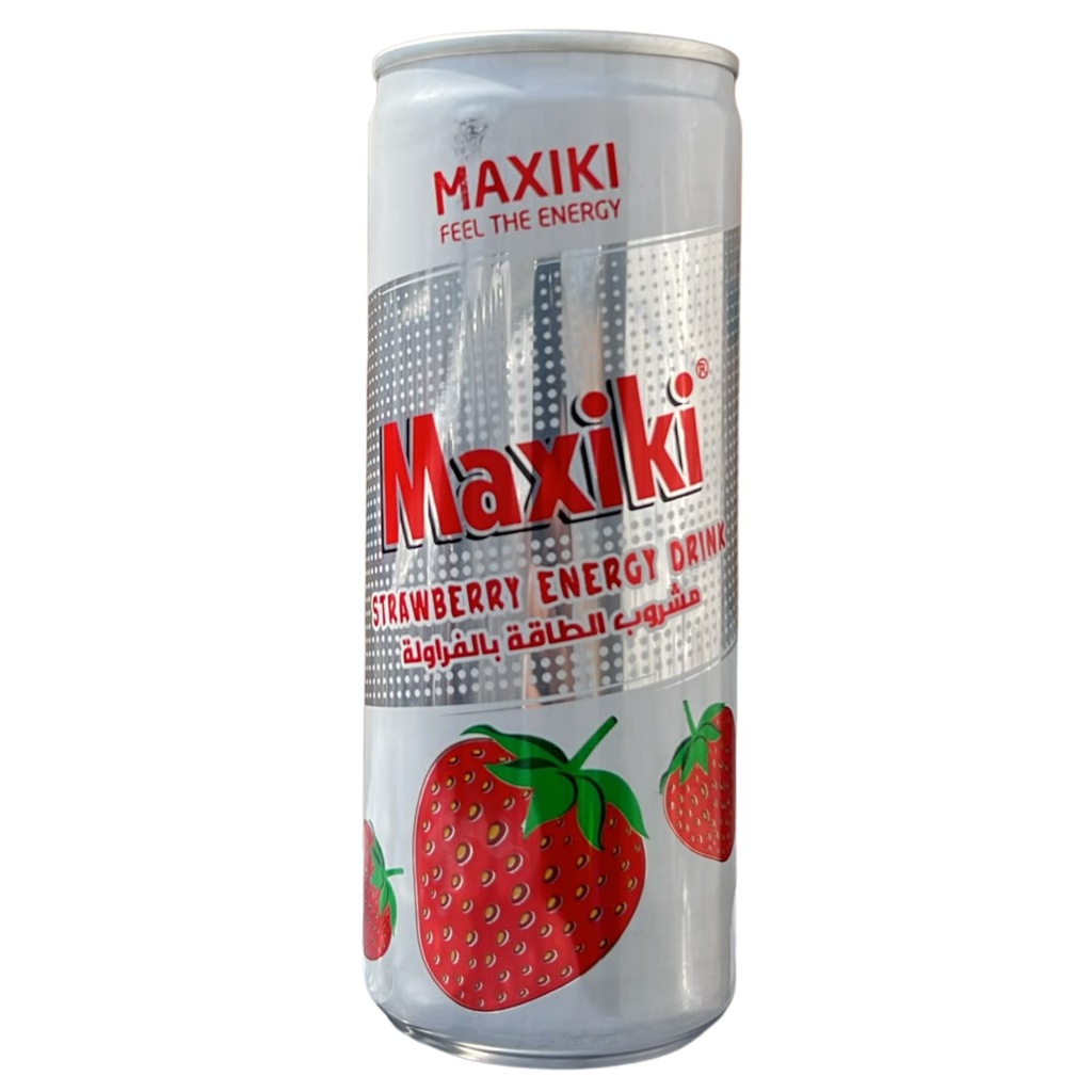 HB4-MAXIKI CAN STRAWBERRY-24X250ML 