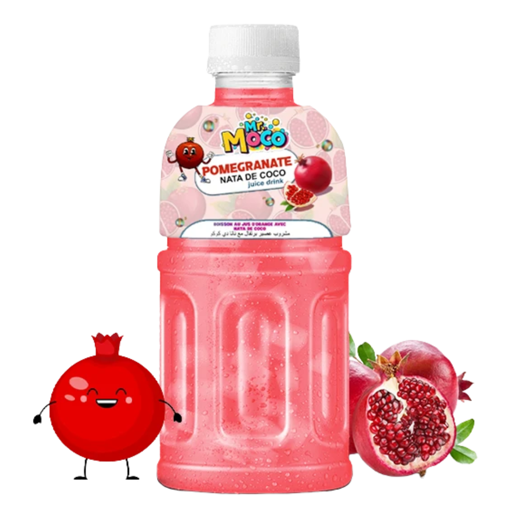HB6-MR MOCO - NATA DE COCO WITH POMEGRANATE-4X(6X320ML) 